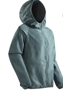 Men's Waterproof Rain Jacket Hooded Breathable Lightweight Windbreaker Outwear