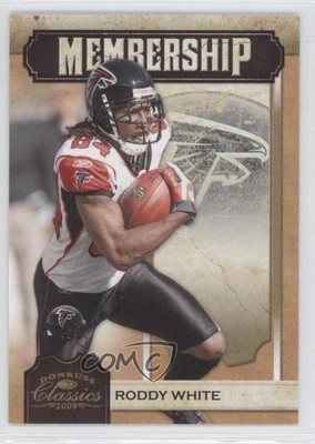 2009 Donruss Classics Membership Gold 85/100 Roddy White #21 9b4