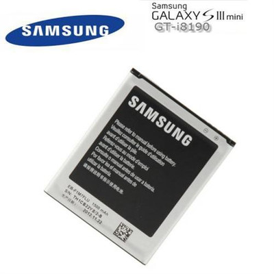 ORIGINAL SAMSUNG AKKU ACCU  für SAMSUNG GALAXY S3 MINI - 1500mAh EB-F1M7FLU