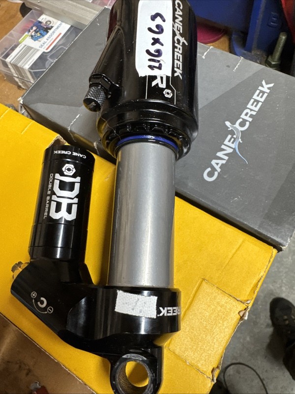 Cane Creek DB Air Rear Mountain Bike Shock Black With 216mm Eye To Eye