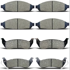 Front Rear Ceramic Brake Pad for 2003-2011 Crown Victoria Town Car Grand Marquis