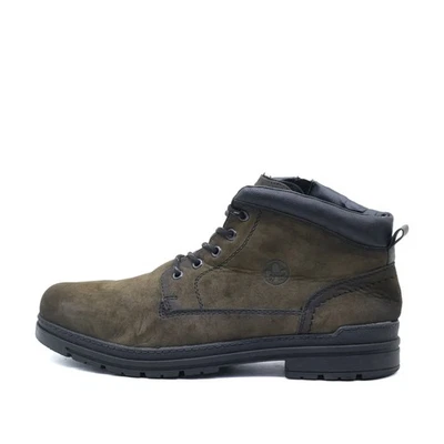 Rieker Herren 33030 Boots Braun Wildleder High-Top Stiefel EU 44 - Bild 1 von 4