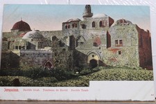 Jerusalem Davids Tomb Holy Land Postcard Old Vintage Card View Standard Souvenir