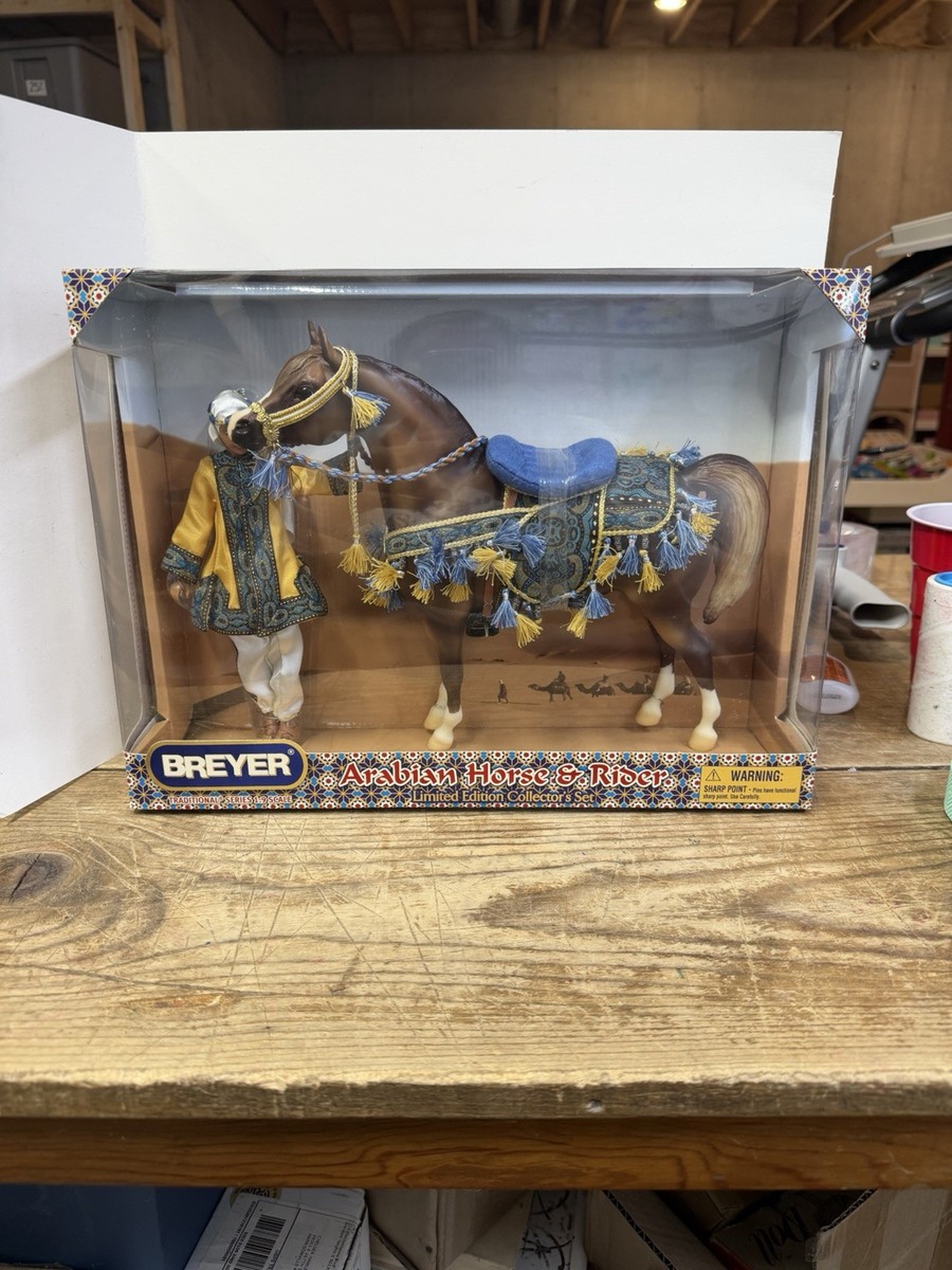 NIB 2010 Arabian Horse & Rider Breyer #1399 Limited Edition