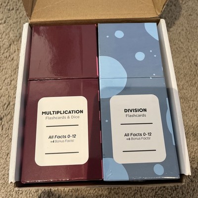 Think Tank Scholar 335 Multiplication & Division Flashcards & Dice Bundle