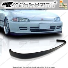 For 92-95 Honda Civic Eg Jdm Front Bumper Pu Lip Urethane Sir Oe Body Kit For 92-95 Honda Civic Eg Jdm Front Bumper Pu Lip Urethane Sir Oe Body Kit