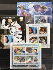 Yang Liwei - Chinese Astronaut /Indian  Space on stamps - Timbres - MNH** AM6