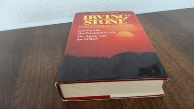 			Three Complete Novels, Irvine Stone, Avenel Books, 1981, Hardcove		