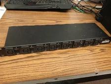 Whirlwind ISO8 8 Channel Rack mount Line Level Audio isolation Balancer Black