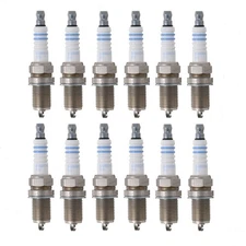 12 pc Bosch Nickel Copper Spark Plugs for 1994-2002 Mercedes-Benz SL600 6.0L zx