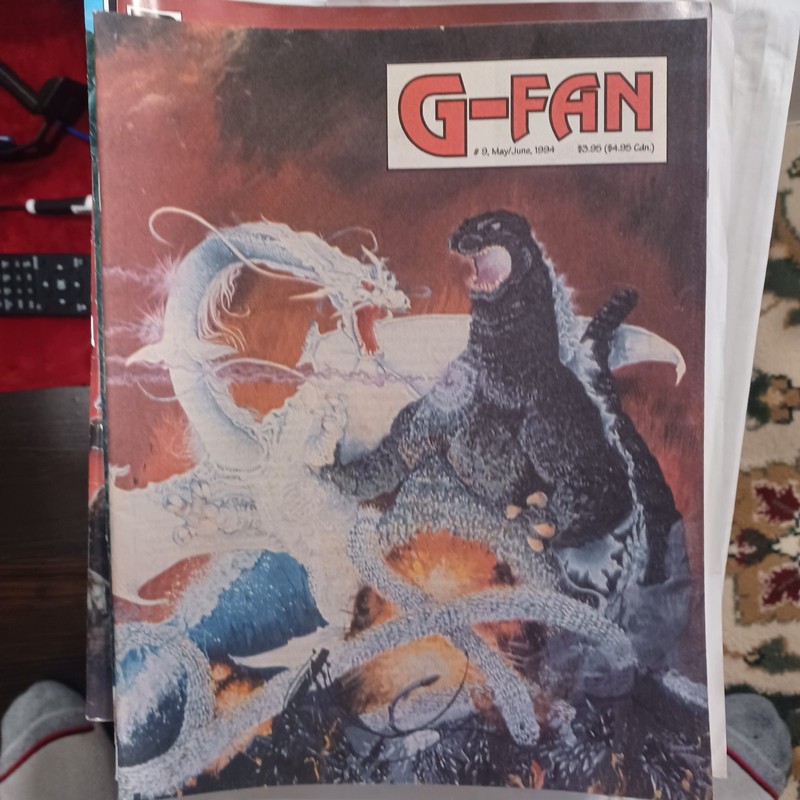 G-FAN Magazine #8 May/June 1994 Godzilla King Ghidorah Kaiju Vintage