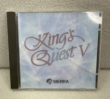 King's Quest 5 V (PC, 1992) Sierra CD-ROM Version - Excellent Condition Disc