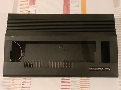 Commodore 64 C64C Gehäuse schwarz (RAL9005)