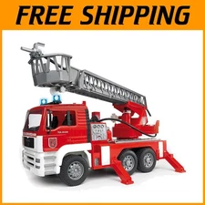 Adjustable Fire Engine Toy with Sirens and Lights - Perfect Gift for Ages 4+