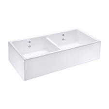 NEW Shaws Of Darwen Classic Shaker 800 Double Belfast Sink SCSH800WH BR4346