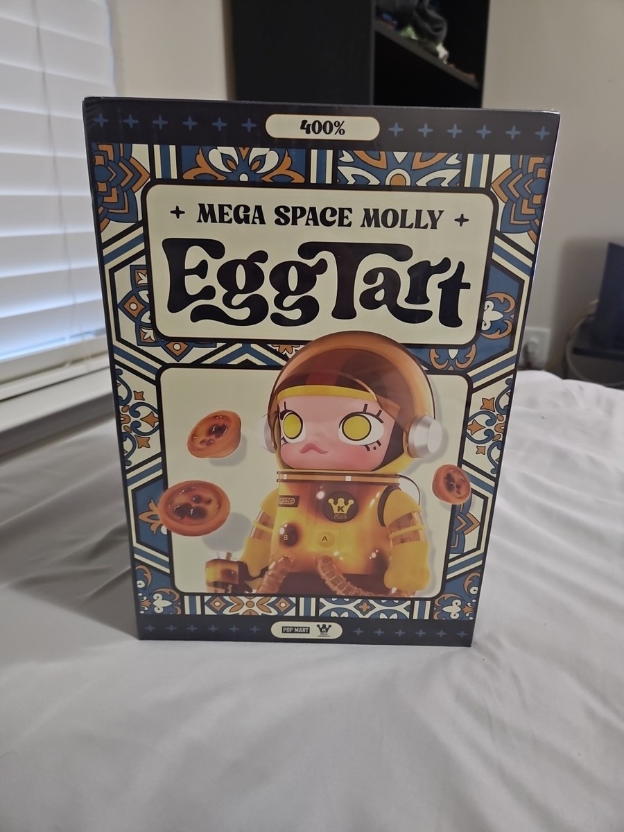 Pop Mart Mega Space Molly 400% Egg Tart Limited Edition Sealed Box