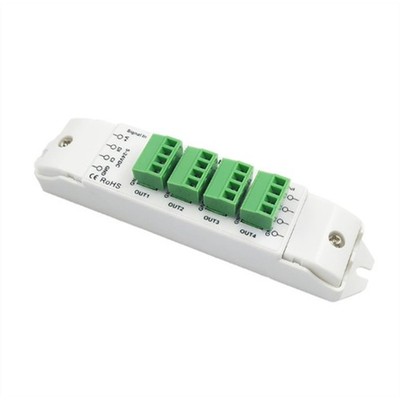 5V-24V 12V 10A IC Pixel LED-Streifen Licht SPI-Signalverstärker / 4CH Dual 1100