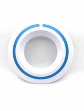 Tron Identity Disc - Cosplay - White/ Blue Glow in The Dark - Kevin Flynn