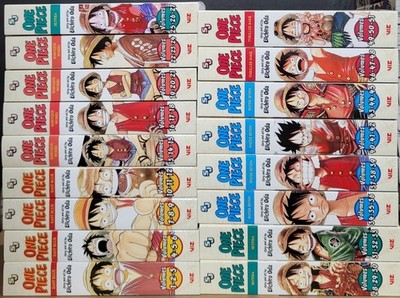 One Piece Manga Omnibus 3-in-1 Vol 01-51 English Brand New Viz