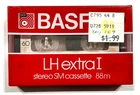 BASF LH extra I 60 audio cassette blank tape sealed Made in Brazil Type I Rare