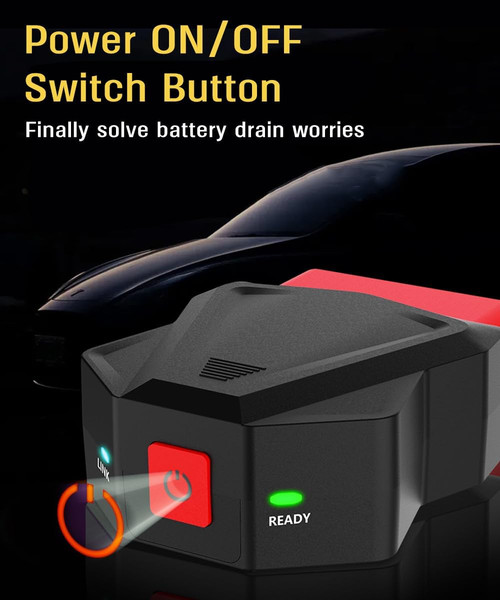 Alternate view of Obd2 Scanner Bluetooth Ios Iphone Android Power On/off Button Save