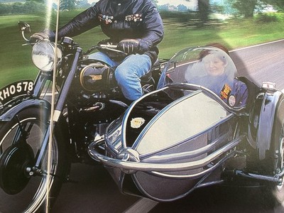 BSA TWIN GARRARD GRAN PRIX BEIWAGEN OUTFIT MOTORRAD ARTIKEL.