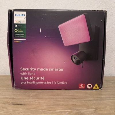 Philips Hue 583146 Outdoor Floodlight Camera - Black