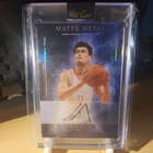 Wild Card Matte Metal Yao Ming 2026 # 1/1 Autograph Basketball