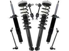 For BMW 525i Shock Strut Coil Spring Sway Bar Link Kit Detroit Axle 67416DKCV