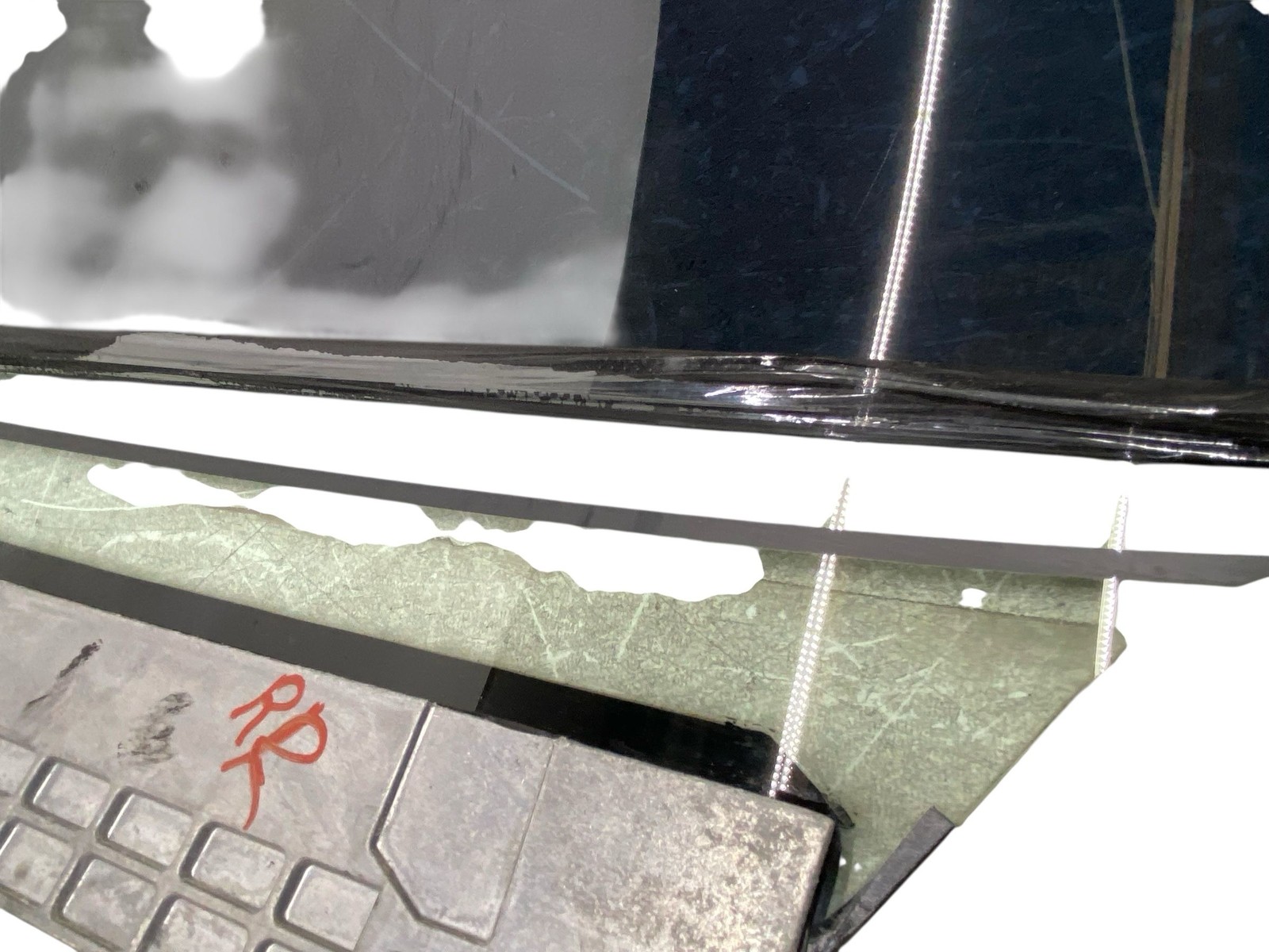 2015 ASTON MARTIN RAPIDE RH RIGHT REAR DOOR GLASS WINDOW OEM