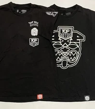 Lot Of 2 Farmers Market X Top Notch Size Large  Off Road Hawaii Tee Shirt Crew