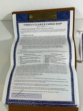 Firefly Serenity Official Ship Papers 444 out of 1,500 by Quantum Mechanix QMx