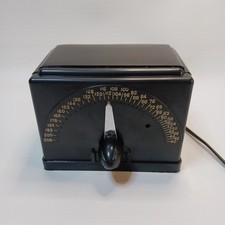 Vintage 1930s Franz Electric Metronome Art Deco Black Bakelite