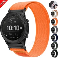 Nylon Strap Band for Garmin Fenix 8 7 7S 7X Solar 6 6S 6X Pro 5 5S 5X Plus Watch