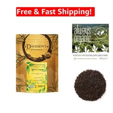 Davidson's Organic Russian Caravan Black Tea - 16oz Loose Leaves for Relaxation