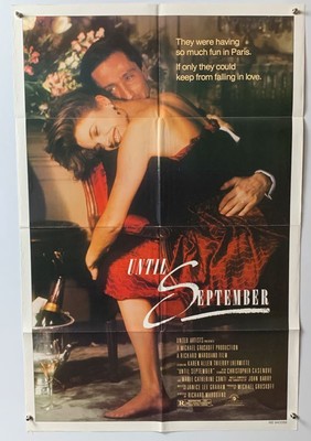 UNTIL SEPTEMBER 27x41 Original Movie Poster Karen Allen, Thierry Lhermitte