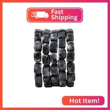 Natural Large Black Spectrolite Cube Stone Beads 8x11mm 38cm/str Loose Semi Gems