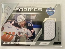 2023-24 SP Game Used BOONE JENNER Game Used Memorabilia Global Series Finland