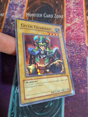 Yu-Gi-Oh Celtic Guardian LOB-007 OG Unlimited Super Rare LP | eBay