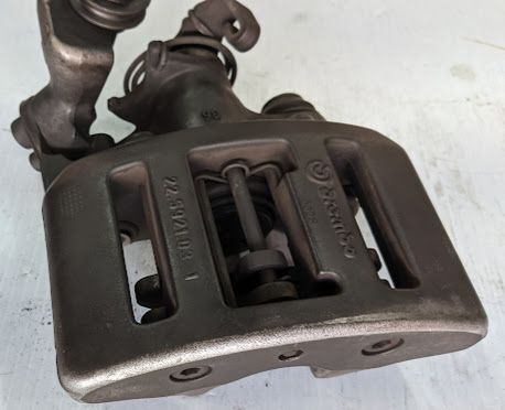 FERRARI 360 SPIDER modena PART ONE REAR LEFT EMERGENCY PARKING BRAKE CALIPER ... - Picture 3 of 4