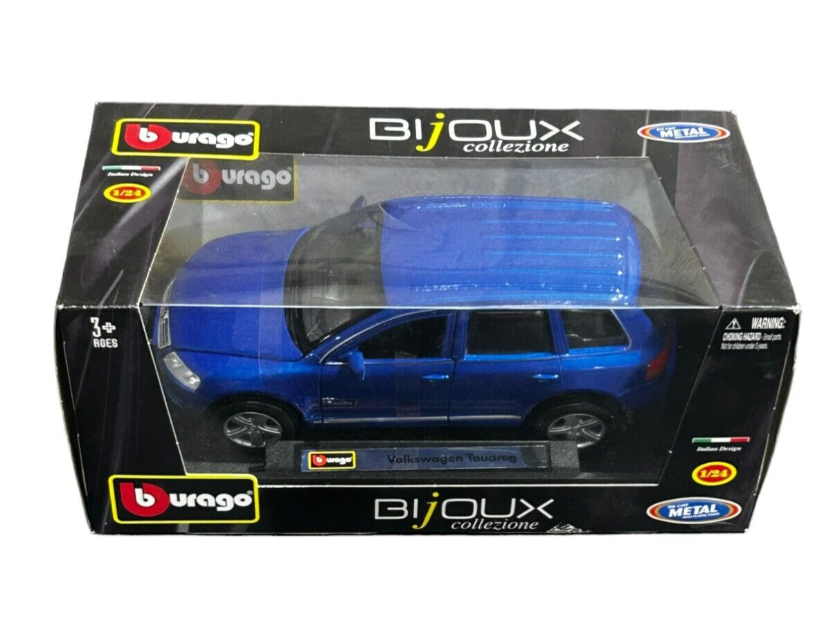 Burago Volkswagen Touareg - Blue | eBay