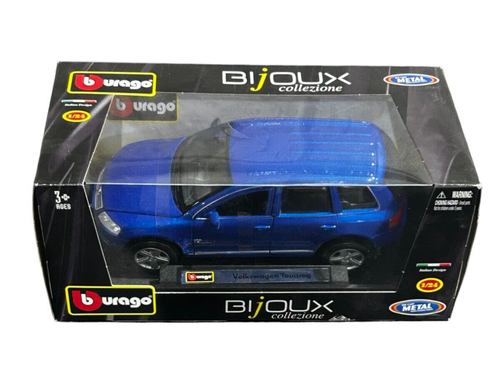 Burago Volkswagen Touareg - Blue - Picture 2 of 2