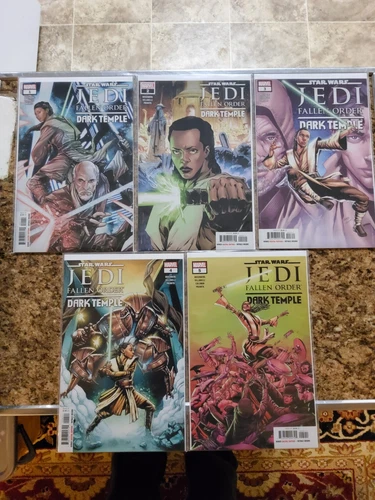 Star Wars / Jedi Fallen Order Comic / Dark Temple / #1 - 5 / Marvel / BRAND NEW 
