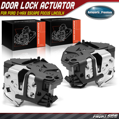 Front Left & Right Door Lock Actuator Motor for Ford C-Max Escape Focus Lincoln