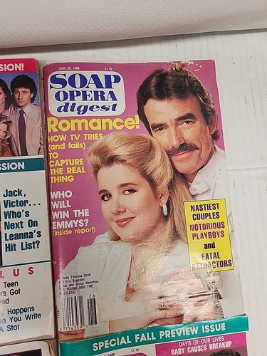 Soap Opera Digest Lot of 17 Issues 1988 Months From May-December - Picture 9 of 16