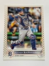 2022 Topps Baseball Gold Stars #406 - Tucker Barnhart - Detroit Tigers
