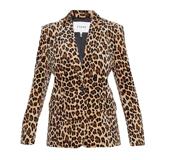 动物印花多色女运动服