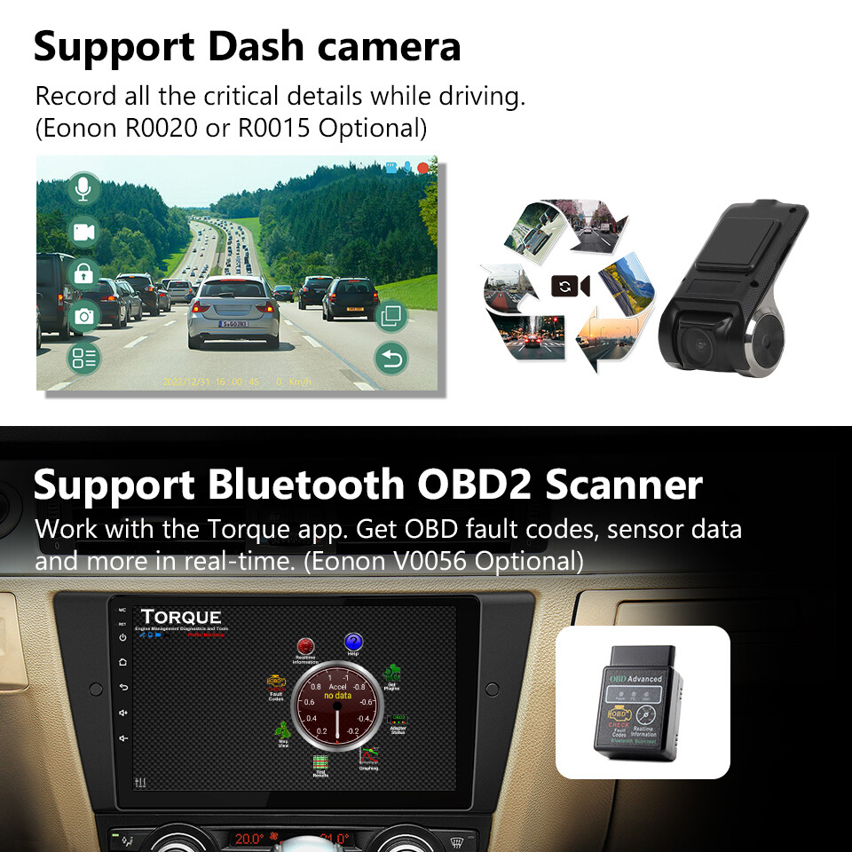 9" Android Auto 10 8Core Car Stereo GPS Radio CarPlay Head Unit For BMW E90E93 eBay