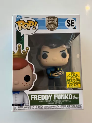 FUNKO POP SDCC CAMP FUNDAYS 2023 Freddy Funko as SPOCK 850 SE