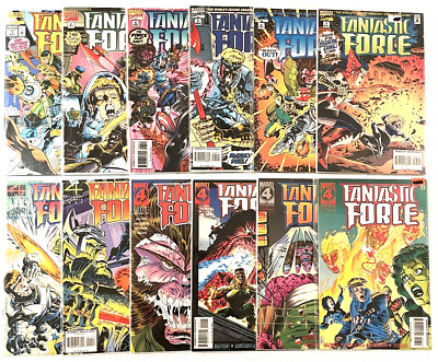 Lot of (12) Books - Fantastic Force (early Modern-Age), Mid-High Grade, #161